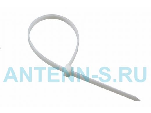 150x2,5мм кабельный хомут (стяжка нейлонoвая) nylon белая (100 шт) БЕЛАЯ REXANT (42гр.)