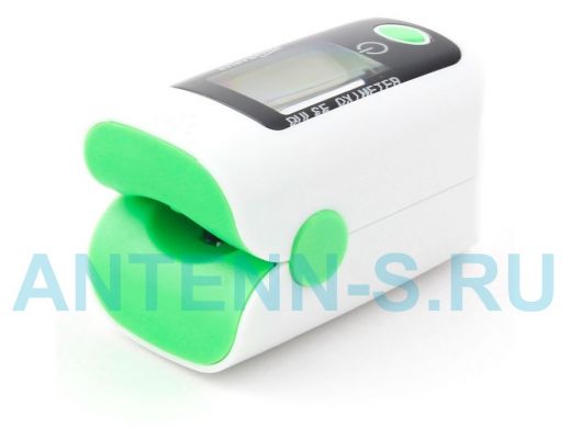 Пульсометр с функцией пульсоксиметра "Energenie" EG-PO1W, белый с зеленым
