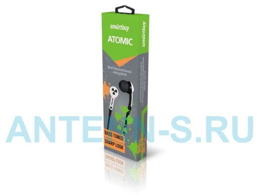 Наушники Smartbuy ATOMIC, белые (SBE-2900) / 50