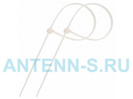 200х4,0мм кабельный хомут (стяжка нейлонoвая) nylon белая (100 шт) Proconnect