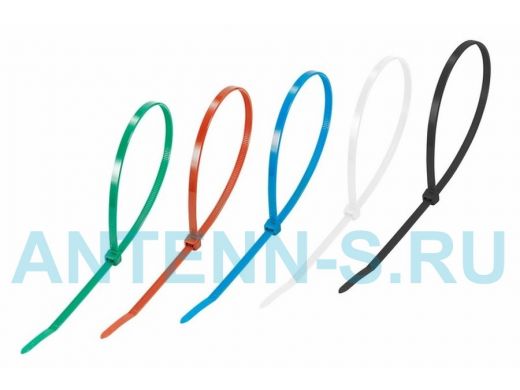400х5мм кабельный хомут (стяжка нейлонoвая) nylon цветные (25 шт) REXANT