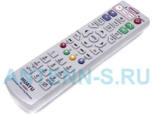 Телевиз. пульт HUAYU HL-695E обучаемый пульт на 3 устройства TV/DVD/STB