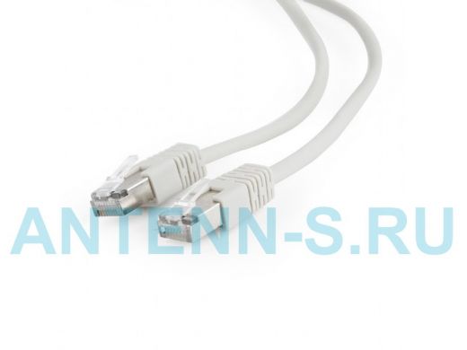 Патч-корд Cablexpert PP6-1m кат.6, 1м, FTP литой, многожильный (серый) PP6-1M