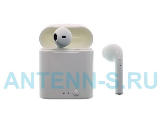 Bluetooth наушники с микрофоном (гарнитура)  Орбита OT-ERB08 Белый (i7-MINI)