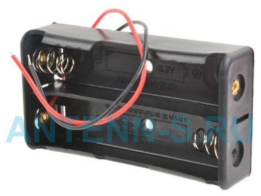 Зарядное устройство для аккумулятора ROBITON Bh2x18650отсек для 2 аккум.18650 с двумя проводами PK1