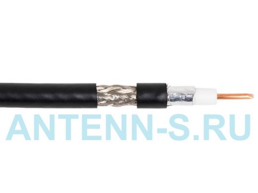 5D-FB CCA (100м) кабель коаксиальный "ABI-92126", 50 Ом, 5D/FB для антенн мобильного интернета 4G
