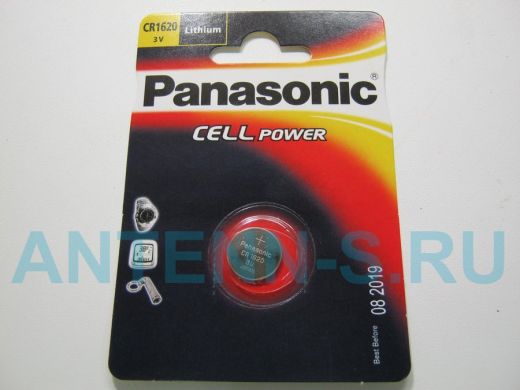 Элемент питания CR 1620  Panasonic Power Cells