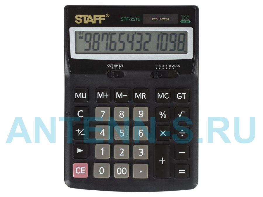 Калькулятор настольный staff