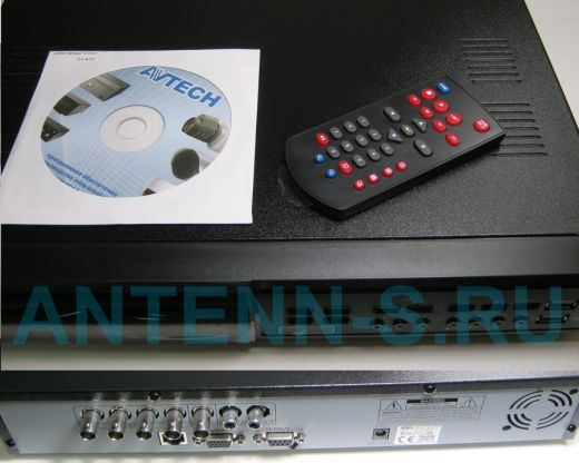 Видеорегистратор LR4-RT AV-TECH H.264 4-е канала видео, 1-н канал аудио,REAL TIME D1, 12 Вольт