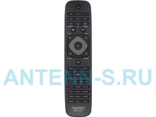 Телевиз. пульт универс.   ClickPdu RM-D1110 для TV PHILIPS (производство фабрики Huayu)