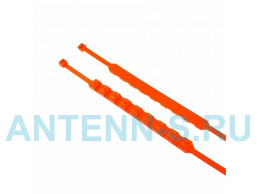 Хомут  противоскольжения 9x920мм оранжевый REXANT (уп.10шт) 07-7020 цена за 1шт