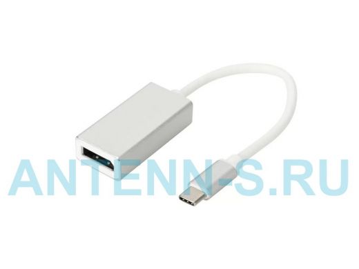 Орбита OT-AVW56 переходник (штекер TYPE-C -  гнездо Displayport) 15см