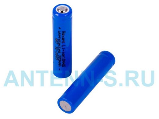 Аккумулятор 320 mAh 3.7 В 10440  Rexant Li-ion unprotected