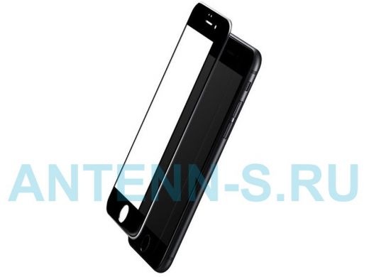 Стекло защитное iPhone  7/8 2.5D BLACK