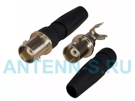 Разъем  гнездо BNC под винт с резиновым колпачком  (PROCONNECT)