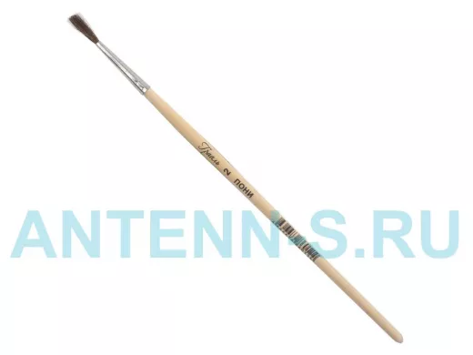 Кисть "BR-102427", пони, живописная (1 штука), круглая, №2, КХП№2