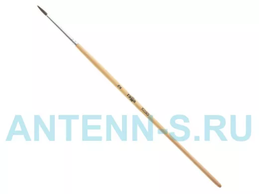 Кисть коза "BR-102457" (1 штука), круглая, №2, 280618.02.002