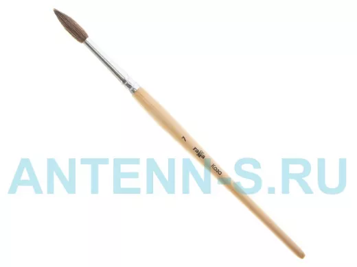 Кисть коза (1 штука), круглая, №7 "BR-102460"