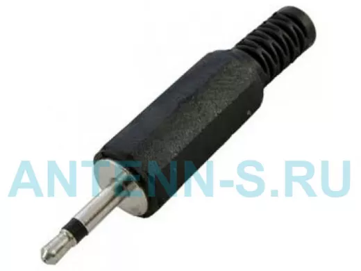 Штекер 2,5мм моно (пластм.)