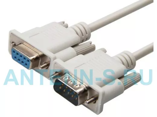 Кабель COM порт 9pin папа-мама, 1,3м