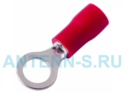 Наконечник кольцевой изолированный КРАСНЫЙ (VR 1.25-5) REXANT
