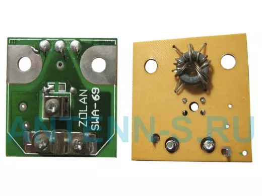 Усилитель для антенны решётка ASP-8 нулёвка  SWA-69 "0"  ZOLAN (ширина 40,высота 41мм)