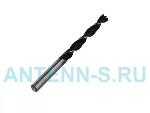 Сверло по древесине, 8 мм, сталь углеродистая, HRC>36,цилиндр.хвостовик