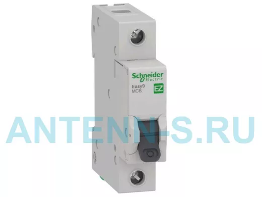 АВТ. ВЫКЛ. EASY 9 1П 50А С 4,5кА 230В =S= EZ9F34150 "SCHNEIDER ELECTRIC"