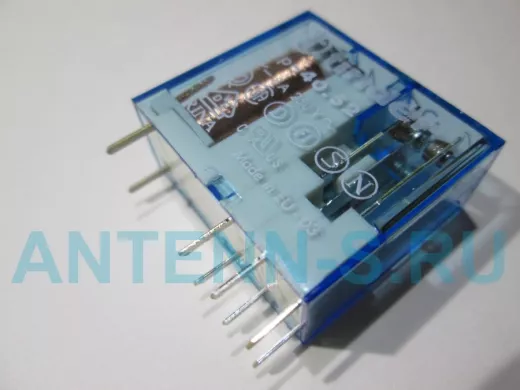 Реле с 2 перекидными контактами 8A 250V, обмотка =24V DC, арт. 8А40.52.9.024.0000