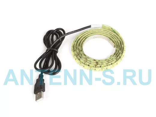 Огонек OG-LDL09 Желтая светодиодная лента 1м (USB)
