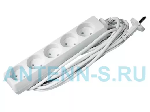 Сетевой удлинитель  JaZZway  E075-05-500 (5 роз.5 м) 7А, Макс.нагрузка 1500Вт