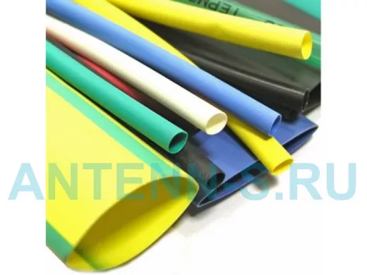 Термоусадка Ф20 зеленый Термоусадочная трубка RUICHI РАСХОДНЫЕ МАТЕРИАЛЫ