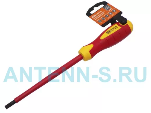 Отвертка шлицевая диэлектрическая тип SL6*150, серия