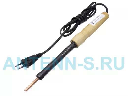 Паяльник  40Вт 220В "PLK-140898" дерев.ручка, нихром.нагреватель, Белгород