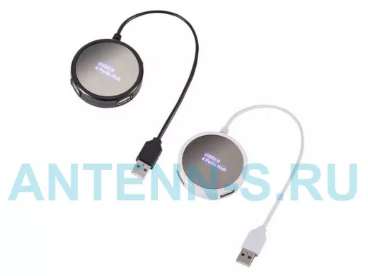 Концентратор USB на 4 порта (хаб, HUB) EZRA UH02 концентратор USB 2.0 (4 USB)