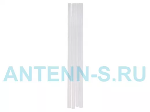 Клеевой стержень для пистолета (d= 7мм, L=200мм) белый 1 шт. (60 упак.)