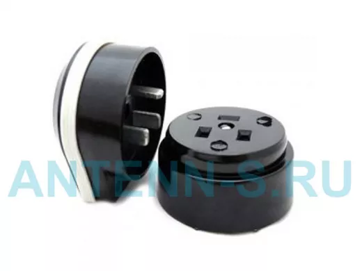 Разъем РШ-ВШ 32А 250В 2Р+РЕ ОУ черный TDM SQ1812-0002