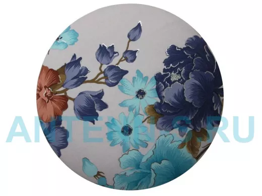 Сиденье для табурета "TABURETTO-14920" диаметр 310мм замша искусственная