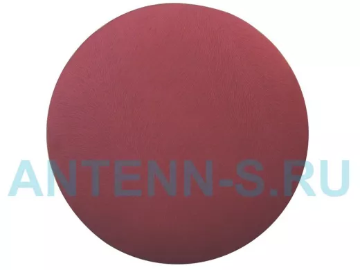 Сиденье для табурета "TABURETTO-14939" диаметр 310мм красный, велюр