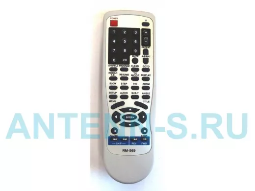 Телевиз. пульт  ROLSEN RM569 (DVD)