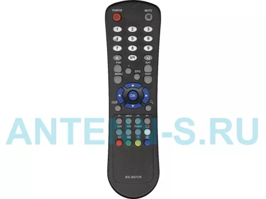 Пульт для спутниковых ресиверов Big Sat ( Euromax EM777 ) SAT BS-S67CR ic EUROMAX EM999 SUPER Delly