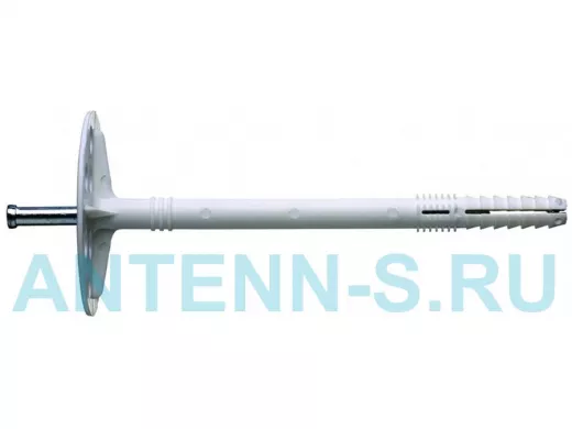 Дюбель для изоляции с металл.гвоздем ПОЛИПРОПИЛЕН 10х200