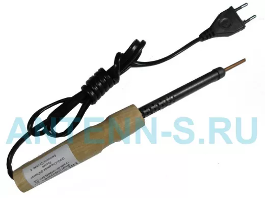 Паяльник  25Вт 220В "PLK-17437" деревянная ручка  ЭПЦН (Белгород)