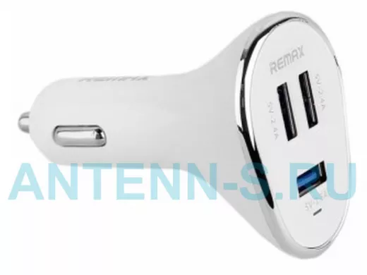 Автомобильный адаптер Remax 3USB 6.3 A (33000015)