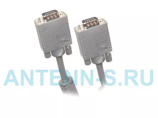 Кабель VGA/SVGA вилка - VGA/SVGA вилка , длина 10 м.