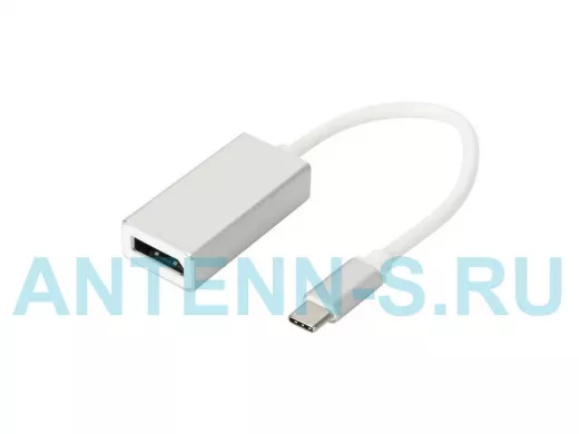 Орбита OT-AVW56 переходник (штекер TYPE-C -  гнездо Displayport) 15см