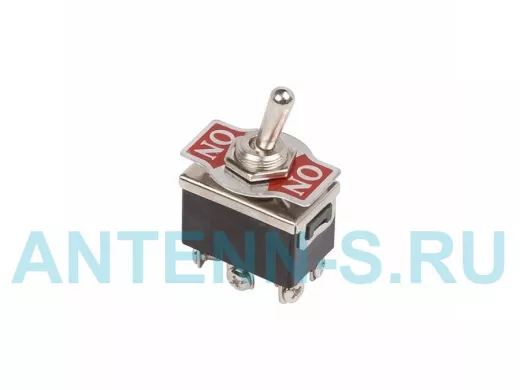Тумблер 250V 10А (6c) ON-(ON) двухполюсный  REXANT