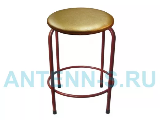 Табурет с подставкой для ног и полкой 