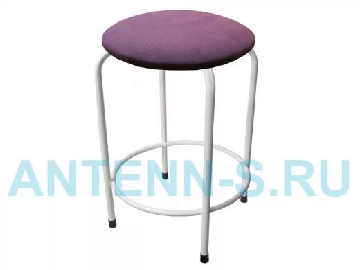 Табурет с подставкой для ног и полкой 