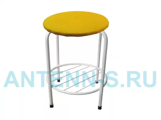 Табурет с подставкой для ног и полкой 